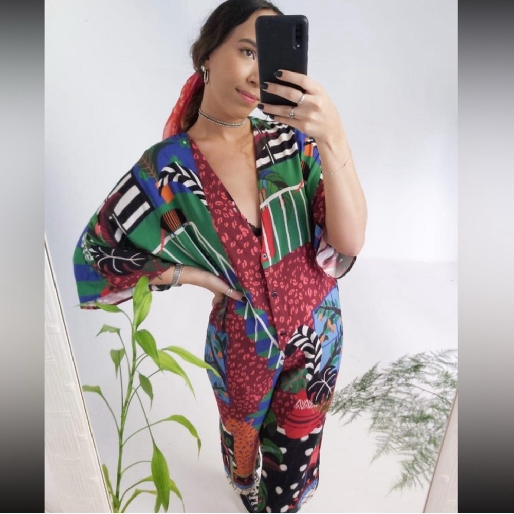 FARM Rio Multicolor Patterned Jumpsuit - Picture 2 of 12